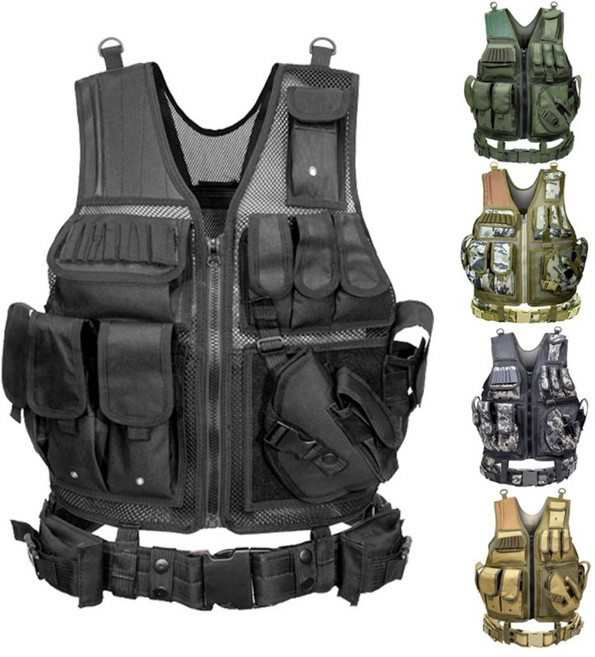 통기성 방검복 경호 장비 상의 호신의류 경호 몸통 방검조끼 방패 보호 호신용 방어복, 그린, 1개