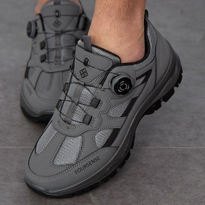 르키엘 남성 다이얼 트레킹화 등산화 운동화 워킹화 남자 신발 작업화 F-8DD