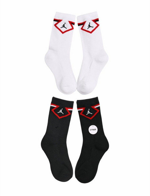 나이키 조던 키즈 주니어 남아 여아 공용 양말 조던 다이아몬드 삭스 2PK N252SO499P [플레이키즈 프로 중계점]