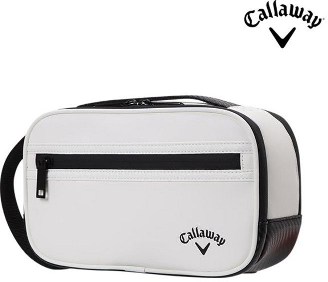 캘러웨이 2025 쉐도우V 파우치 한국캘러웨이골프 정품, 1개, 화이트