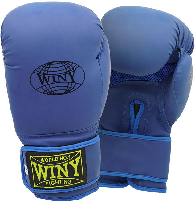 위니 타이거 복싱글러브 무광블루, 1개