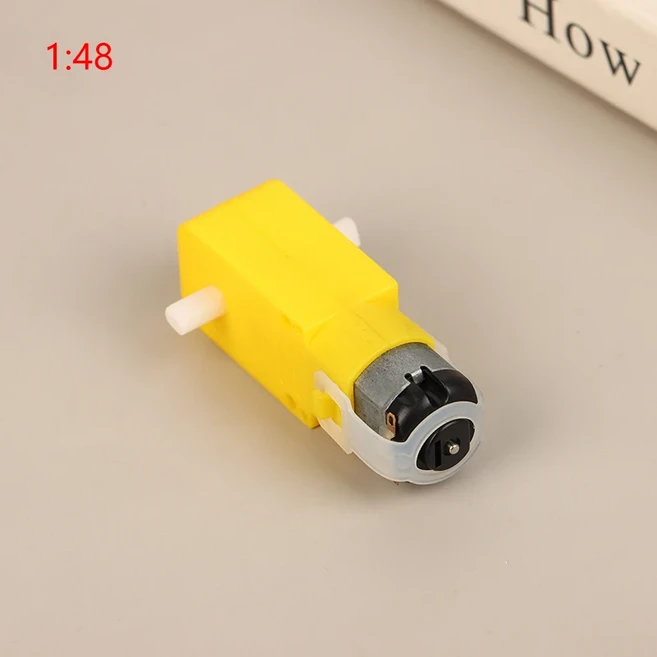 스마트 카 감속 모터 로봇 감속 모터 스마트 카 전자 액세서리 130 모터 이중 축 TT 모터 1:48/120/220 1PC, 01 A1