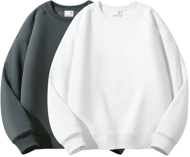 JBOOM 데일리 무지 맨투맨 1+1 티셔츠 긴팔 단체티 커플티