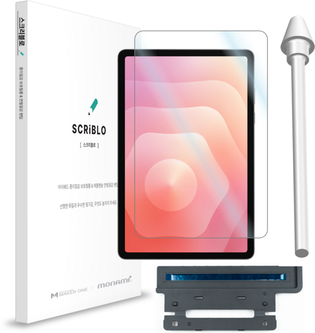 스크리블로(SCRiBLO) 종이질감 보호필름 / 펜팁 Galaxy Tab, S11, 1개