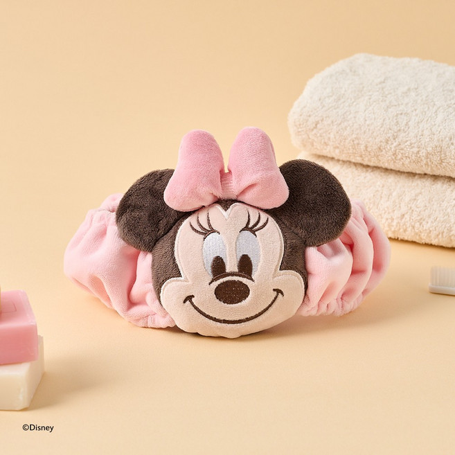 [MODERN HOUSE 중계점] 디즈니 미니 블로썸 세안밴드 AD0126006, 1개, 핑크