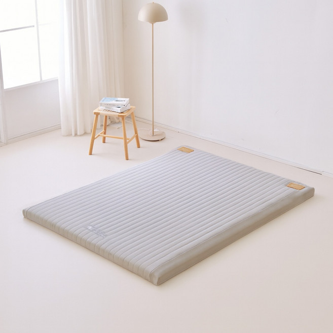 동서가구 온숨 황토볼 온열 아쿠아텍스 흙침대 보료, 그레이