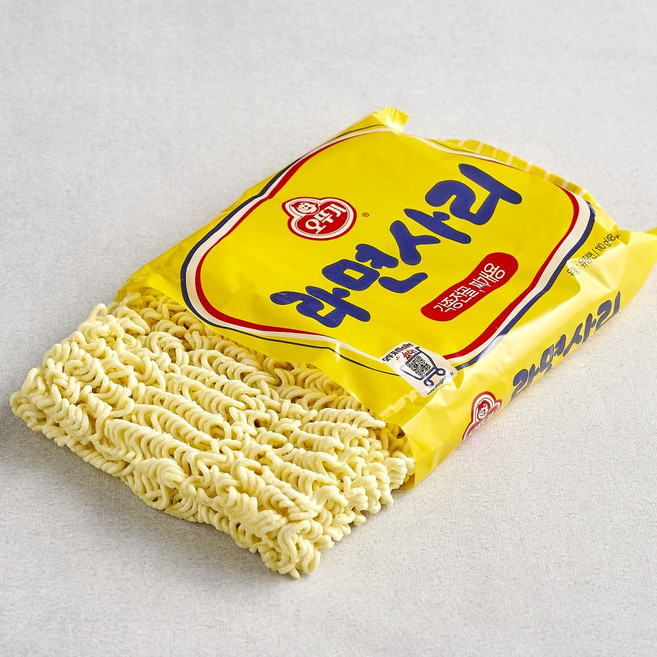 不倒翁Q拉麵 - 韓國道地風味 Q彈麵條 多種料理方式, 5個