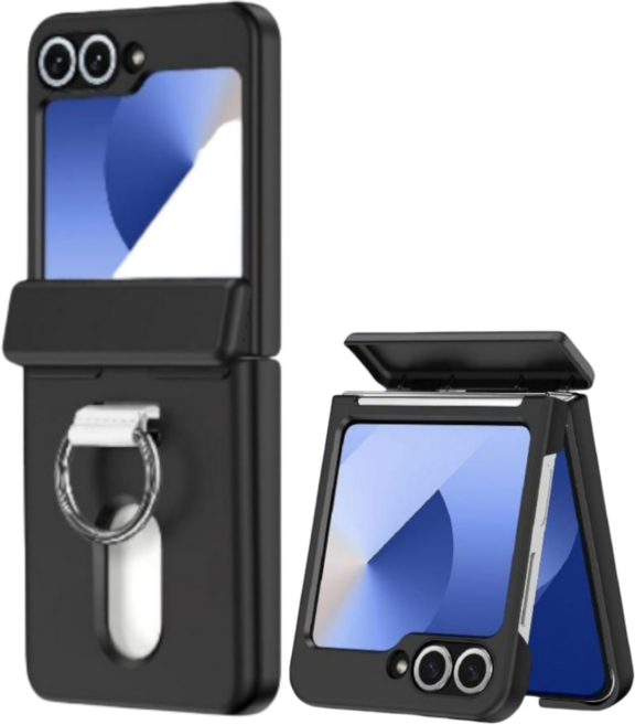 럭스폰 갤럭시 카드 수납 힌지 보호 플립 링 케이스