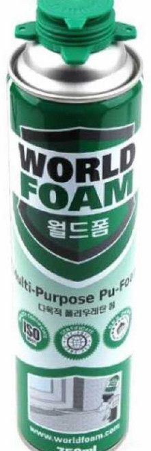 월드폼 스프레이폼 / 월드 스프레이폼 / 분사형 폼 / 기능성 폼, 1개