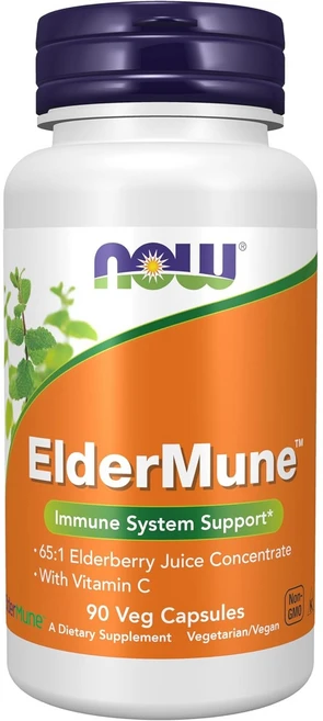 나우푸드 엘더뮨 ElderMune 이뮨 시스템 서포트 90 캡슐 엘더베리 2세트, 2개, 90정 - 쿠팡