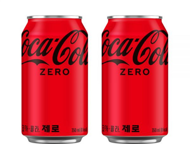 코카-콜라 제로 CAN 350ml 72개3X24입 201106, 단품201106
