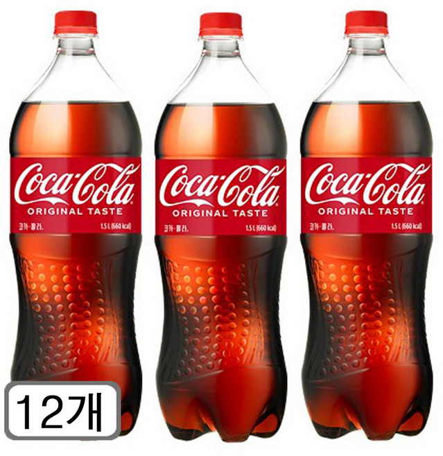 코카콜라, 1.5L, 12개