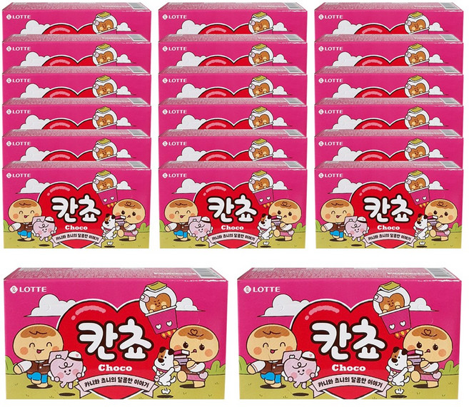 롯데 칸쵸, 54g, 20개