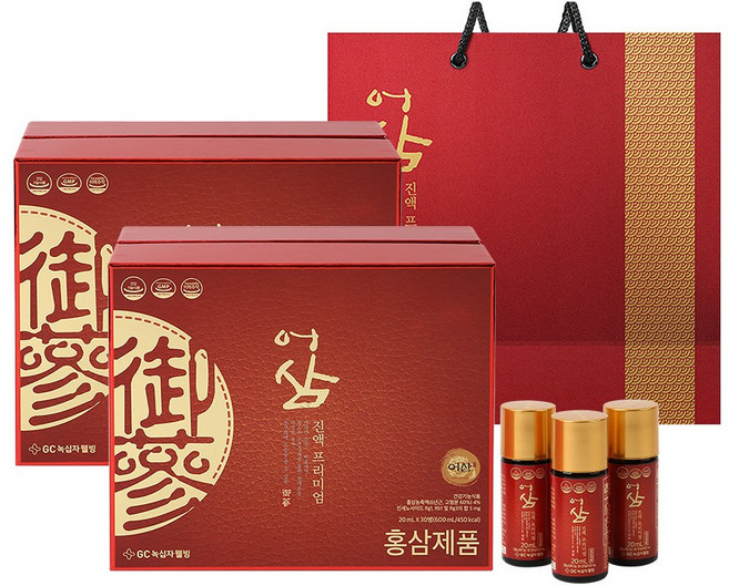 GC 어삼 진액 프리미엄 골드 X 2, 2개, 600ml