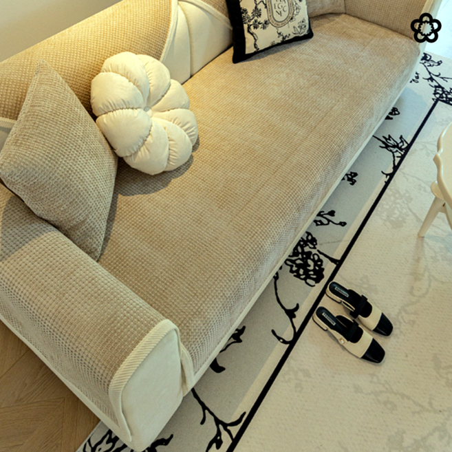 넓은 쇼파 패드 고정 3인용 와이드 쇼파 패드 미끄럼 방지 90cmX180cm