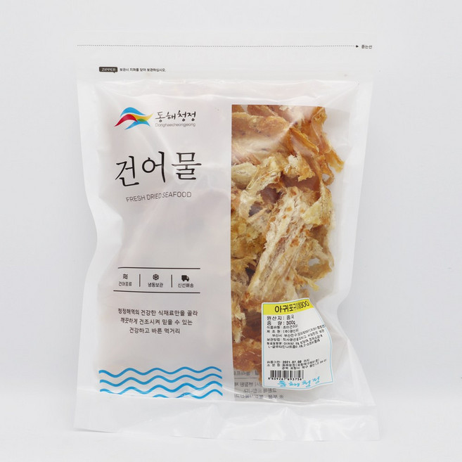 동해청정 아귀구이채 아귀군채, 1개, 300g