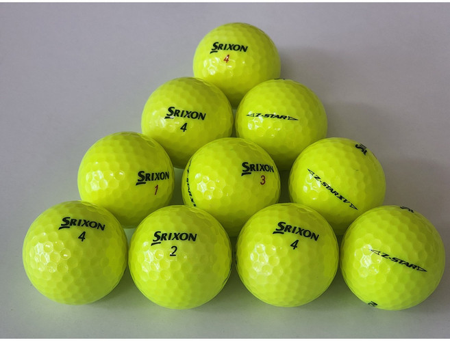 스릭슨 Z-STAR 로스트볼, Z-STAR 옐로우, 20개, 1개입