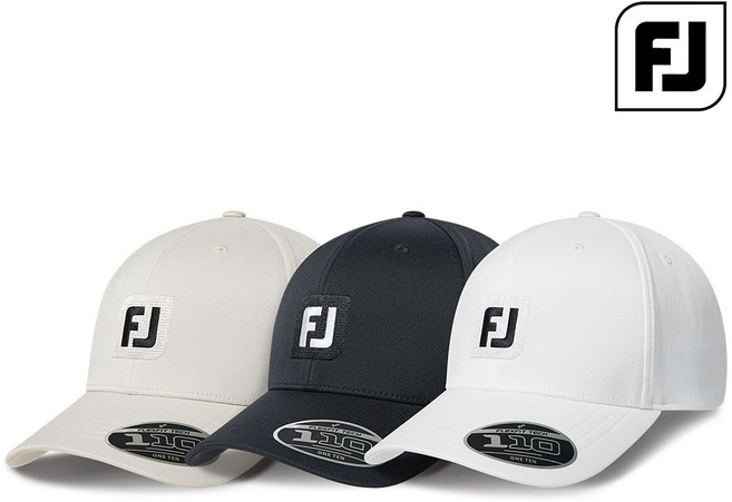 [아쿠쉬네트코리아정품] 풋조이 26년 신상품 플렉스 베이직 골프모자, 블랙