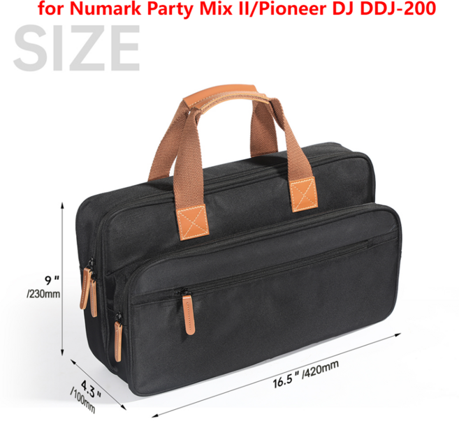 파이오니어 컨트롤러용 DJ 휴대용 케이스 DDJ-400 보호 가방, 기본, 03 S