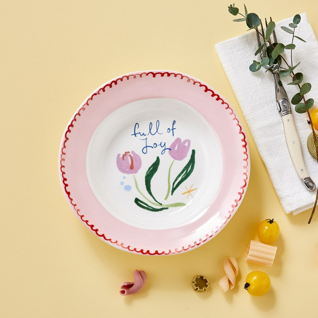 모던하우스 프림로즈 파스타볼 D22 핑크 CA3025021, 1개, 프리로즈 핑크