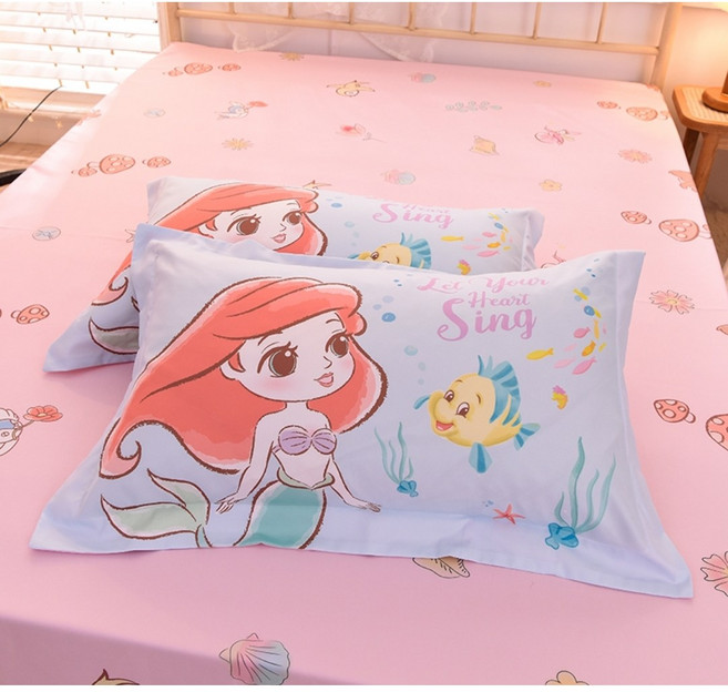 조하네샵 특별할인 디즈니정품 순면 프린세스 캐릭터 New 베개커버 공주캐릭터 4계절용