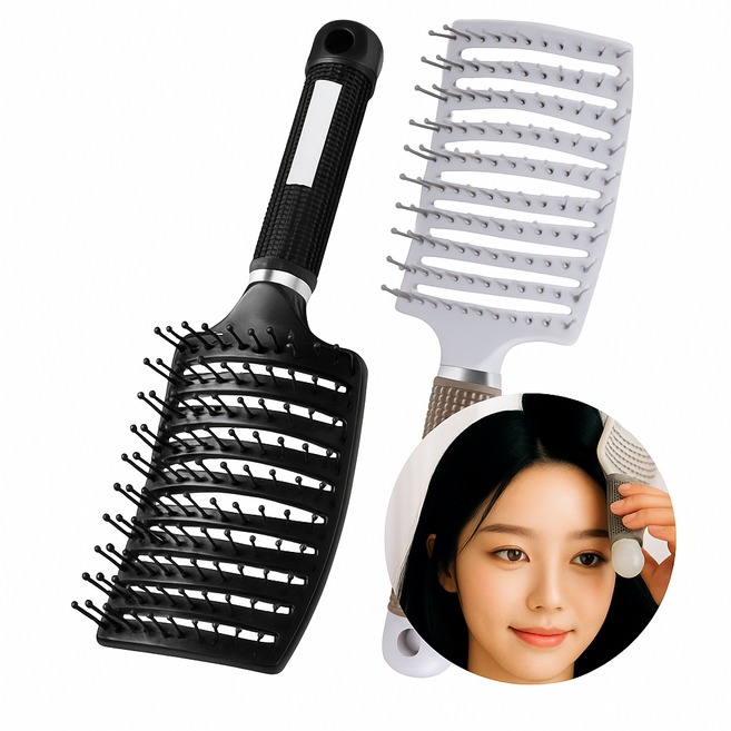 슬러피 모근살리는 뿌리 볼륨업 헤어 브러쉬 드라이빗, 1개