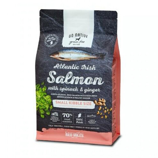 고네이티브 스몰브리드 그레인프리 강아지사료, 연어, 4kg, 1개