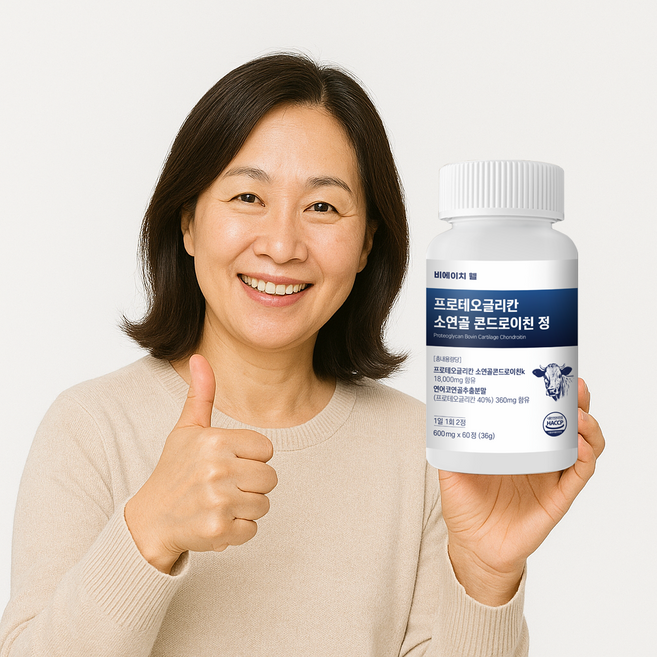 비에이치웰 프로테오글리칸 소연골 콘드로이친, 1개, 60정