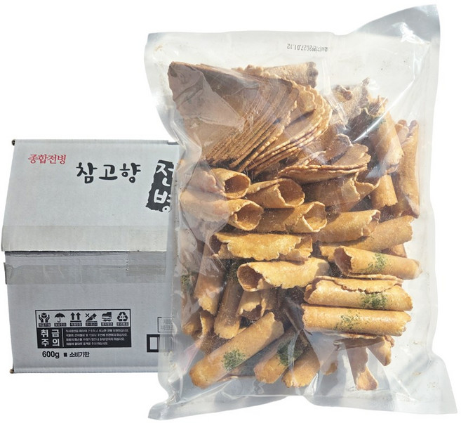 참브랜드 경주수미 옛날 전통 전병과자 옛날과자 종합전병세트 명절선물 설선물, 1박스, 600g