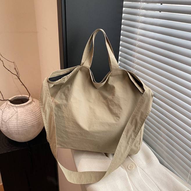 BELMONE 빅사이즈 대용량 숄더백 가벼운 데일리 에코백 보부상 가방