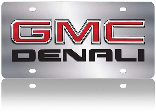 Eurosport Daytona - GMC Denali 스테인리스 스틸 번호판과 호환 가능