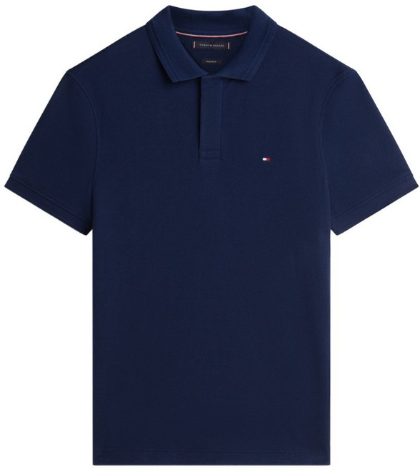 타미힐피거 1985 로고 패치 피케 폴로 셔츠