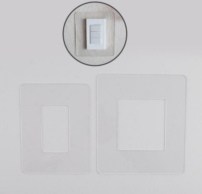 전기 아크릴스위치커버 4 6구용 대, 4-6구용/대, 1개