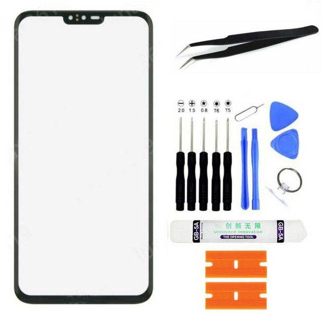 LCD 외부 스크린 유리 및 OCA 교체 LG V50 ThinQ 5G G8 ThinQ 스크린 전면 유리 키트 LG V60 ThinQ 휴대폰 수리용, For LG V50 ThinQ, For LG V50 ThinQ