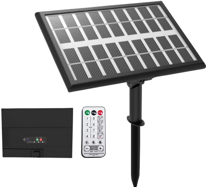 21세기트랜드 태양광 조명 패널판, 7세대 6W 특대형 패널판 24/31V 겸용, 블랙