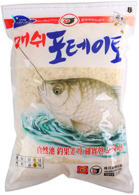 중앙어수라 매쉬포테이토 500G 낚시용품 낚시떡밥, 1개