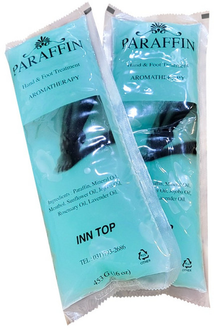 [인탑 파라핀 왁스 453g x 낱개1개입] 통증 손목통증 류마티스 파라핀베스용액 리필용 손발관리 국산제조 의료용, 2개