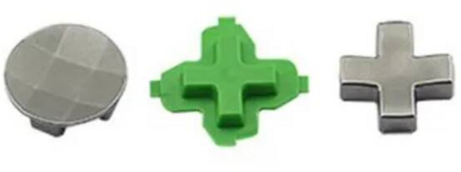 엑스박스패드 교체 하우징 케이스 액세사리 XBOX컨트롤러 Thumbsticks-금속 아날로그 스틱 스왑 조이스틱 패들 Xbox One 엘리트 컨트롤러 시리즈 1 용 D-패드 2, Group 14, 1개