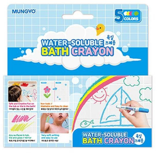 아트박스/문구앤토이스 [문교] 욕실크레용 5색, 상세설명 참조
