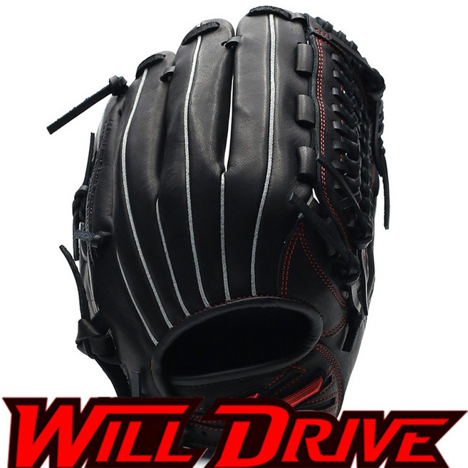 미즈노 유소년 내야수글러브 윌드라이브 오가웹 블랙 32430, 1개, 글러브(우투)