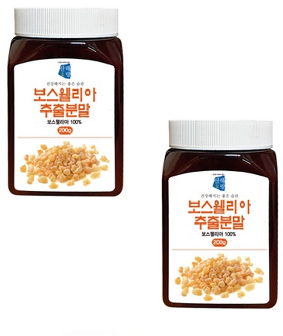 관절연골무릎 인도산 100% 프리미엄 보스웰리아 추출물분말 200g, 1개