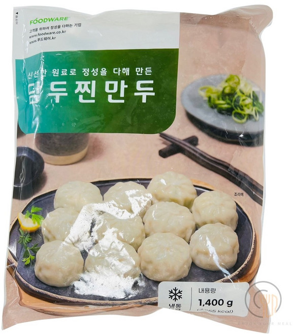담두 고기 찐만두 1.4kg, 1개