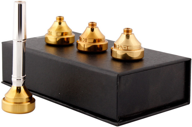 연주용 트럼펫 마우스피스 4종 세트, 단품, 1개