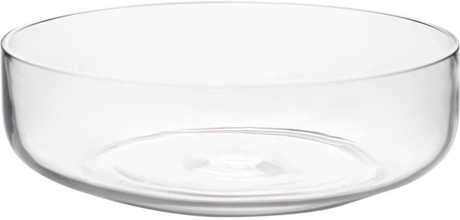 유리 수반 24 cm 대형 투명