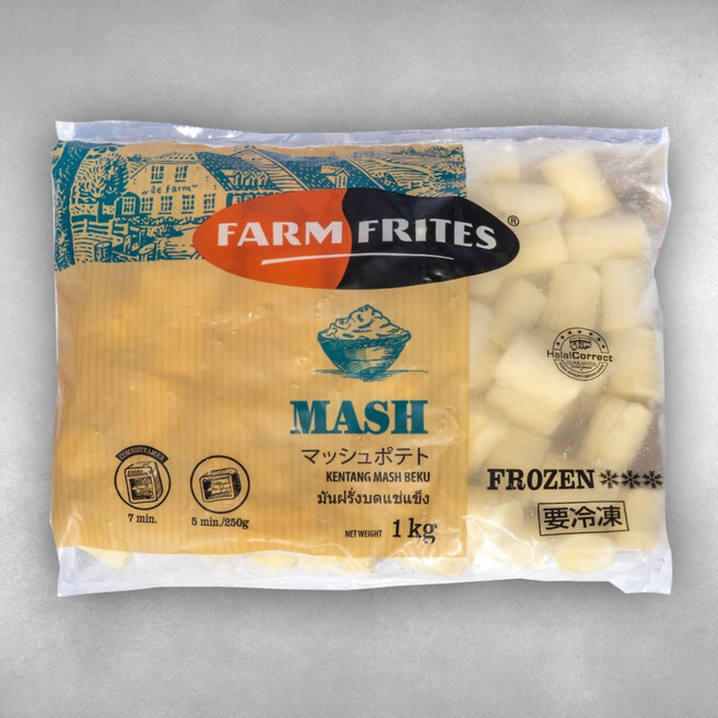 팜프리츠 매쉬/으깬감자/냉동감자 1kg, 2개