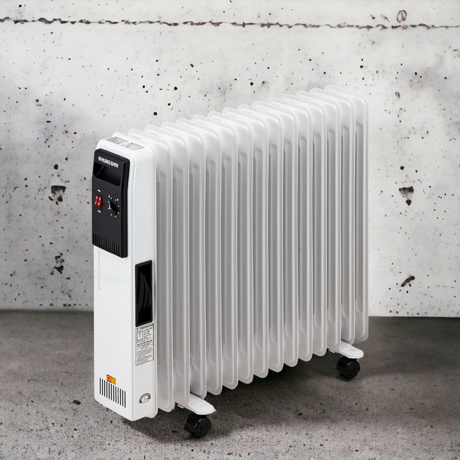 흥신 국산 15핀 3000W 전기라디에이터 ERT-30BS 사무실 공장 업소용 난방 히터 난로, 단품없음