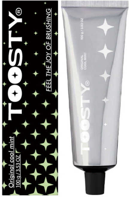 투스티 쿨민트 치약 알란토인 잇몸치약 자스민민트, 100g, 2개