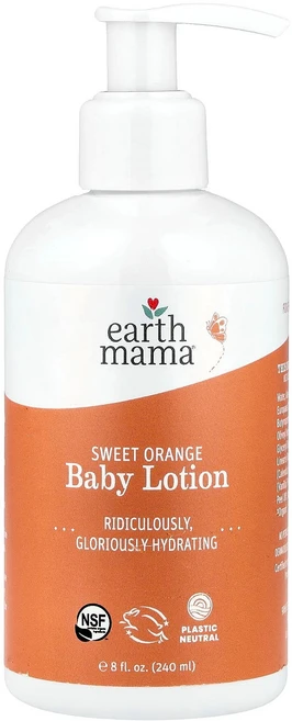 어스 마마 베이비 로션 스위트 오렌지 향 240ml (8 fl oz) EMA-00093 - 쿠팡