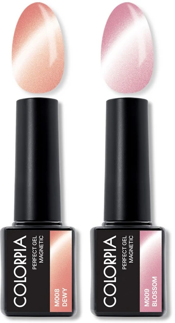 칼라피아 원스텝 퍼펙트젤 자석 젤네일 세트, 1세트, 08. 듀이+블라썸 - 쿠팡