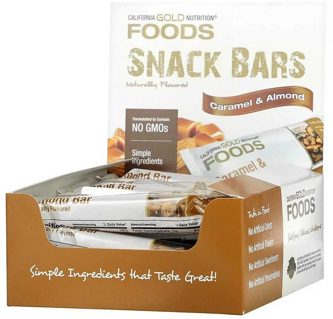 CGN 프로틴바 단백질바 과자 카라멜 아몬드 12개입, 12개, 40g - 쿠팡